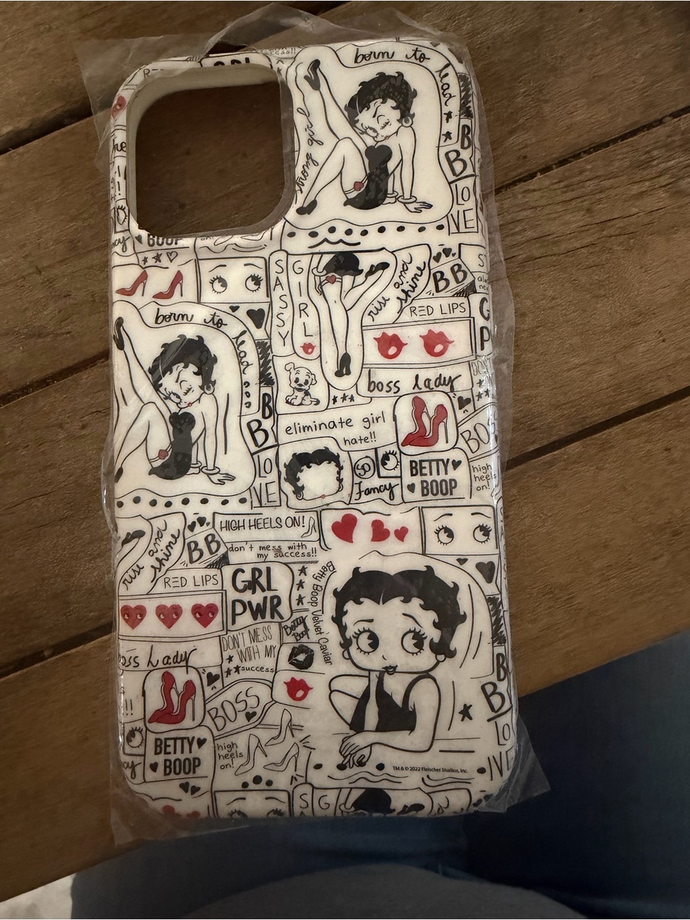 Betty Boop velvet caviar IPhone 13 Pro Max Case